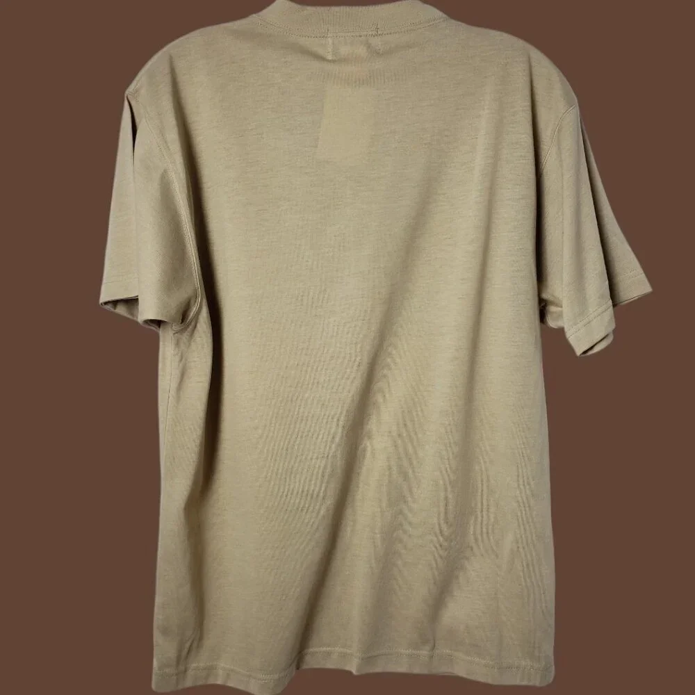 Devil Sport Classic Concours Graphic Tee Short Sleeve Cotton T-Shirt Tan  Size 3 - Picture 2 of 6